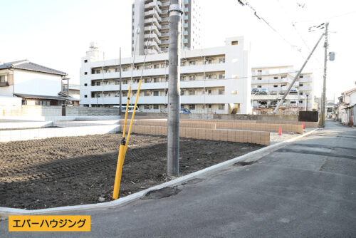 建築条件なし！3区画 JR「明石駅」徒歩13分の立地！ スーパー・コンビニ近く生活便利です♪ 現地（2020年1月）撮影