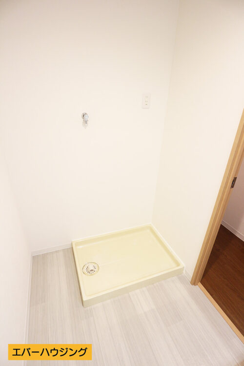 室内洗濯機置き場です。