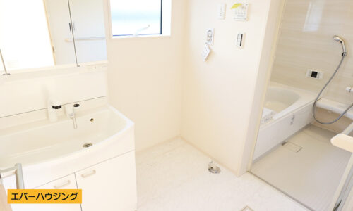 【同仕様写真です】 忙しい朝に嬉しいシャワー付き洗面台です。