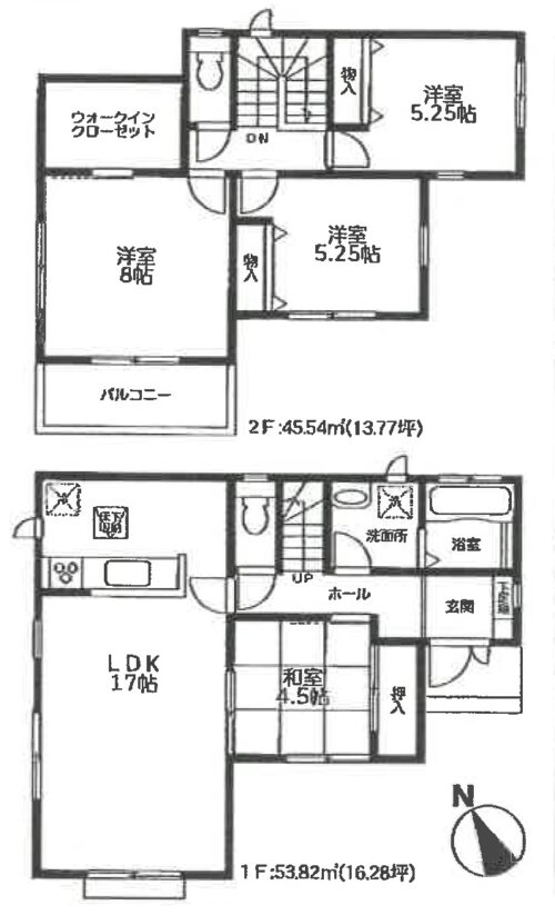 敷地面積：191.24㎡（57.85坪）