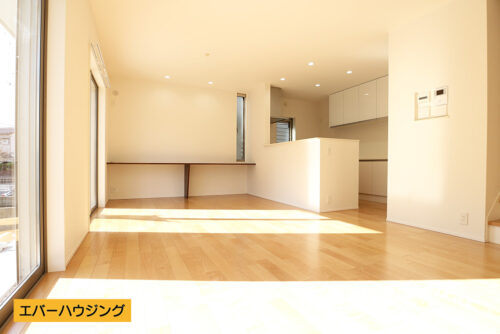 リビングは南向きなので明るく、陽が差し込むお部屋です！