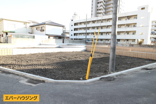 現地の土地写真です。