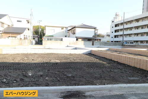 現地の土地写真です。