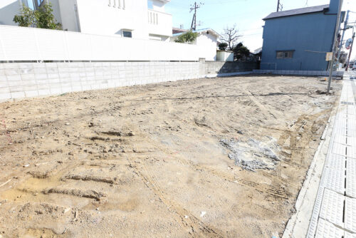 現地写真です。2020年1月現在、更地。