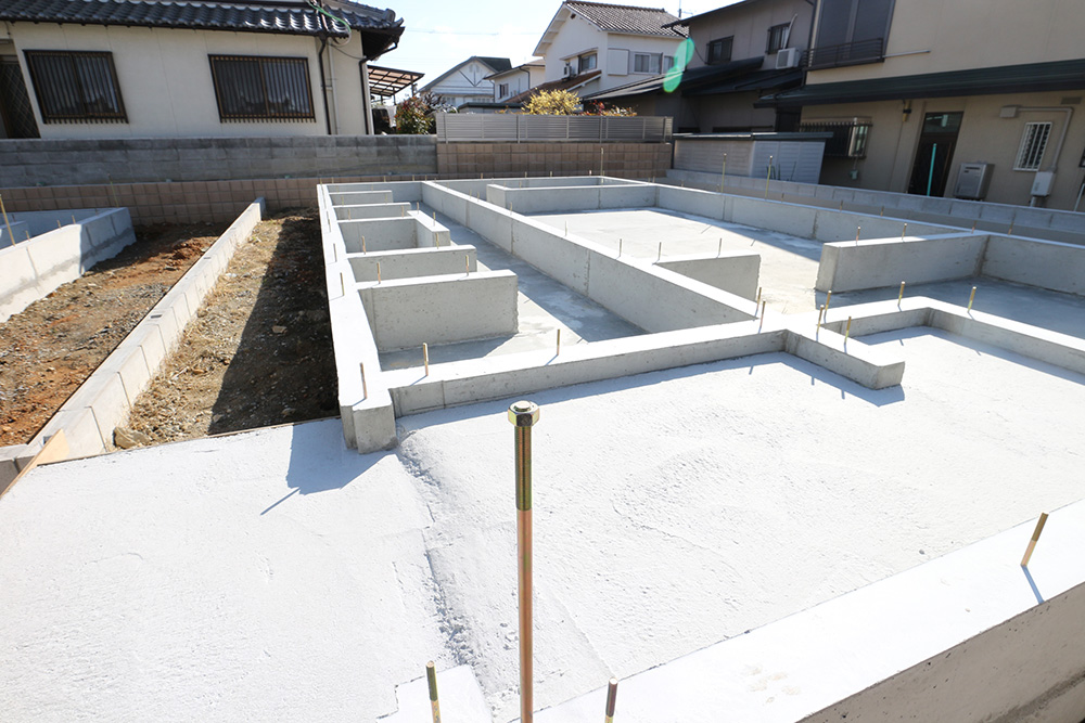 JR「大久保駅」までバス10分！2020年1月下旬完成予定の新築分譲物件♪ 現地（2020年1月）撮影