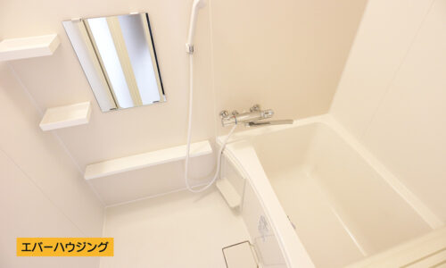 疲れを癒すバスルームです♪