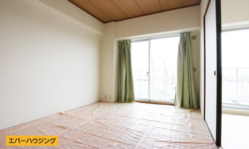 和室６帖のお部屋。お子様の遊び場としても活用できます。