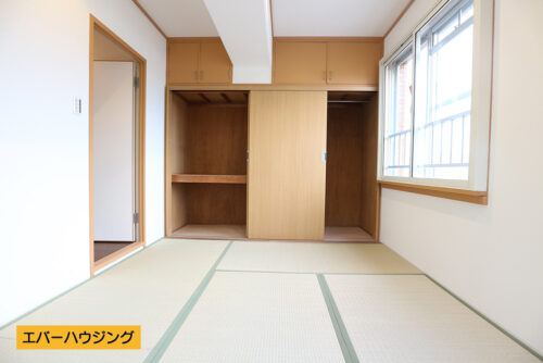 LDKの隣の和室です。お子様の遊び場としても客間としても利用できます♪