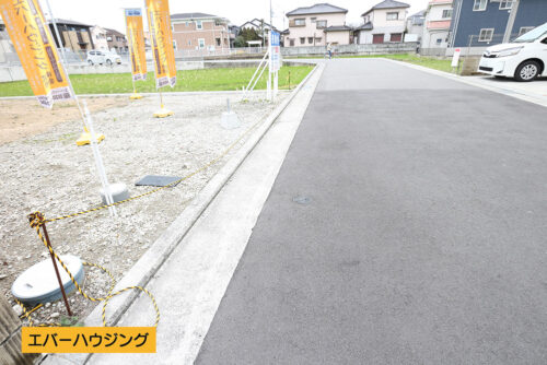 前面道路：幅員約6ｍ